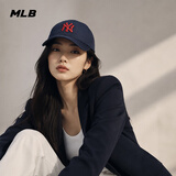 MLB帽子男女棒球帽四季软顶休闲鸭舌帽遮阳送礼3ACP6601N-50NYD