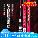 光威（GW）战鳍综合鱼竿青草鲢鳙鲤大物28调碳素轻硬野钓台钓竿钓鱼竿 3.6米+金属竿止+竿梢+送礼包