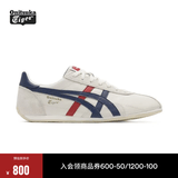 Onitsuka Tiger鬼塚虎男鞋 慢跑鞋透气轻便男女款运动休闲鞋RUNSPARK 白色/藏青色(1183B480-107) 36