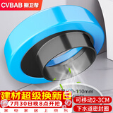 橱卫帮（CVBAB）马桶移位法兰密封圈 坐便器偏心不挖地可调节下水道密封圈CV502