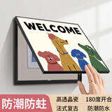 集简季小清新电表箱装饰画多巴胺配电箱遮挡电闸盒挂画总开关免打孔壁画