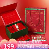 马克华菲手表女小绿表时尚方形女士手表防水石英女表七夕情人节礼物送女友 玫壳贝母面钢带【免费刻字+高档礼盒装】
