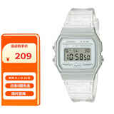 卡西欧（CASIO）手表男复古小方块运动防水学生男女f91w系列手表F-91WS-7D