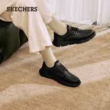 斯凯奇（Skechers）男士皮鞋夏季商务男鞋高档德比鞋软底舒适英伦休闲鞋204702