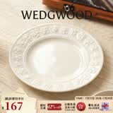 Wedgwood欢愉假日餐盘陶瓷餐盘家用菜盘情侣餐具套装奢礼速达 欢愉假日象牙白色20cm盘 1头