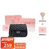 viney牛皮包包女包品牌链条包轻奢单肩斜挎包生日七夕情人节礼物送女友