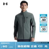 安德玛（Under Armour）春夏Shield男子户外运动夹克1321438 桃灰色015 L