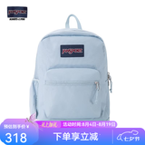 JANSPORT杰斯伯书包轻便双肩包男女旅行包简约背包电脑包学生校园 7ZNZ7G7雾霾蓝-隔层+侧袋+厚底