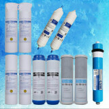 钻芯适用于美的净水器10吋美的MRC1583A-50G(升级版)MRC1683b-50G净水器滤芯 二年滤芯套装（进口世韩膜）