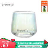 BREWISTA耐高温玻璃手冲咖啡杯单品杯ins风家用水杯饮品杯240ml 单品杯-皓月