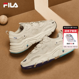 斐乐（FILA）女鞋运动鞋女MARS II 火星系列二代秋季时尚复古跑步鞋女 奶白/木薯粉-GT 37.5