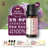 倔强的熊猫香薰精油天然单方纯植物香薰机扩香石车载可用薰衣草迷迭香薄荷 进口玫瑰天竺葵精油10ml玫瑰甜香