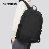斯凯奇（Skechers）大容量背包经典百搭学生双肩包旅行包