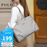 POLO电脑包女士公文包商务通勤托特包14/15英寸电脑包手提包送女友