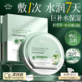维特丝积雪草补水面膜B5去黄晒后修复保湿紧致舒缓高保湿淡斑暗沉男女士