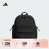 adidas实用运动健身休闲出游双肩背包 多巴胺配色 阿迪达斯官方 黑色   均 码