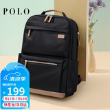 POLO双肩包女大容量通勤背包14/15.6英寸电脑包轻便生日礼物送女友