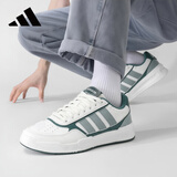 阿迪达斯（adidas）男女鞋休闲鞋秋季轻便时尚耐磨减震运动鞋LA6484 浅灰绿 42