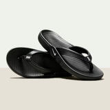 耐克NIKE女子拖鞋MARINA防滑轻便人字拖新款IH2381-001黑36.5