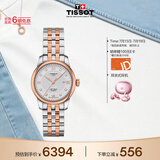 天梭（TISSOT） 手表 力洛克系列女表 瑞士自动机械女士钢带腕表商务表生日礼物