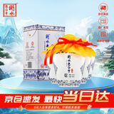 衡水老白干青花手酿 老白干香型白酒 42度 500ml*4瓶整箱装 口粮白酒送礼