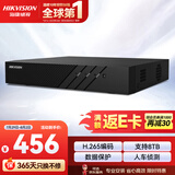 海康威视网络硬盘录像机监控4路支持600万高清NVR最大支持8T硬盘7804N-Q1