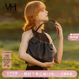 VANESSA HOGAN VH女包柔柔褶皱包通勤托特包简约大容量单肩腋下包生日七夕礼物