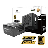 利民（thermalright）额定750W TR-TG750 ATX3.0电源 金牌全模组 原生PCIE5.0 全日系电解电容 14CM小机身