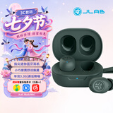 JLabJBuds Mini 真无线蓝牙耳机 入耳式音乐运动游戏睡眠迷你耳机小巧便携送礼物 灰绿色 苹果华为安卓