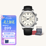 海鸥（SEAGULL）重器系列自动机械表 时尚日历星期男表 飞行员6183【送礼物】 819.17.6183