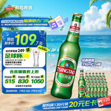 青岛啤酒（TsingTao）经典啤酒 316ml*24瓶 整箱装