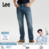 Lee【张凌赫代言】26春夏新品标准中腰726直筒牛仔裤蓝色男休闲 中蓝色 36