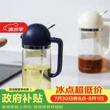 乐扣乐扣（LOCK&LOCK）(LOCK&LOCK)大容量玻璃油壶雾化喷油壶油瓶酱油喷壶500ml蓝色