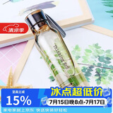 乐扣乐扣（LOCK&LOCK）ECO户外运动水杯户外便携塑料水壶男女学生杯子550ML棕色