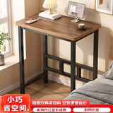 卓博电脑桌家用书桌学习桌小桌子床边桌茶几桌BZ51胡桃色60*40cm