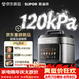苏泊尔（SUPOR）有钛0涂层新品速嫩蒸鲜呼吸电压力锅5L超高压120kPa 2000W上蒸下煮电饭煲4-6人SY-50FC5051