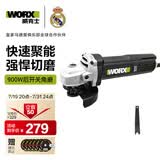 威克士900W角磨机WU900X手持切割机打磨机抛光机手砂轮磨光机