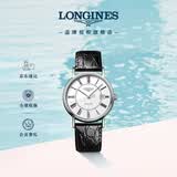 浪琴（LONGINES）瑞士手表 时尚系列 男士皮带机械表L49214112