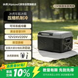 冰虎（Alpicool）压缩机制冷2025新款C9车家两用冷冻冷藏户外速冻迷你小冰箱