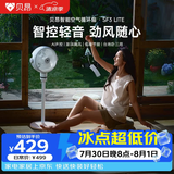 贝昂空气循环扇静音【可支持鸿蒙智联】卧室客厅电风扇智能语音节能大风力家用台式桌面电风扇3D摇头 SF3lite标准版【离线声控】智控音轻