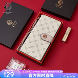 老人头女士钱包大容量长款两折卡包钱票夹手拿包零钱包七夕情人节礼物