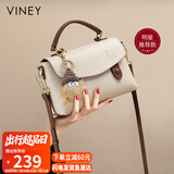 viney【赵晴同款】包包女包牛皮剑桥包轻奢斜挎包七夕情人节礼物送女友
