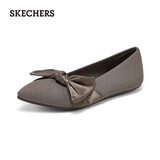 斯凯奇（Skechers）单鞋女士夏季透气一脚蹬浅口平底通勤休闲鞋
