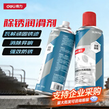 得力（deli）除锈润滑剂 多功能 松锈防锈隔湿降噪长效养护 铰链门窗锁芯精密仪器润滑油400ml