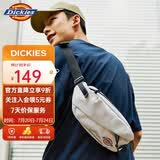 Dickies单肩斜挎包男多隔层胸包DK骑行运动多功能腰包休闲风大容量手机包