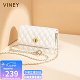 viney包包女包牛皮链条包轻奢百搭单肩斜挎包生日七夕情人节礼物送女友
