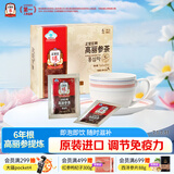 正官庄人参红参茶75g原装进口6年根高丽参 提高免疫力 健康营养滋补品