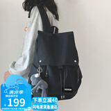 爱情海双肩包书包女初高中大学生电脑包15吋大容量4-6年级旅行背包