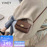 viney牛皮包包女包斜挎包小包洋气品牌单肩包生日七夕情人节礼物送女友
