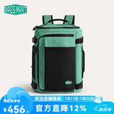 BAGSMART双肩包随行仓背包男士旅行出差通勤商务大容量多功能电脑包书包女 绿色（升级扩容版 38L）